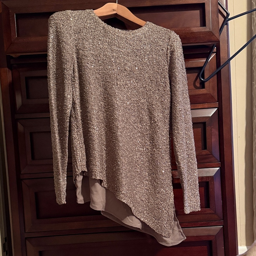 Apt. 9 Asymmetrical Knit Top - Brown